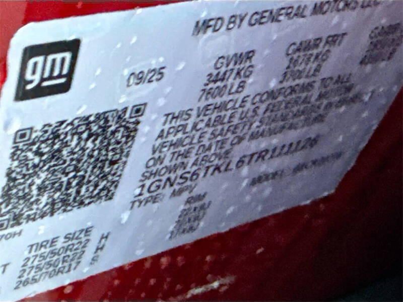 2026 Chevrolet Tahoe High Country