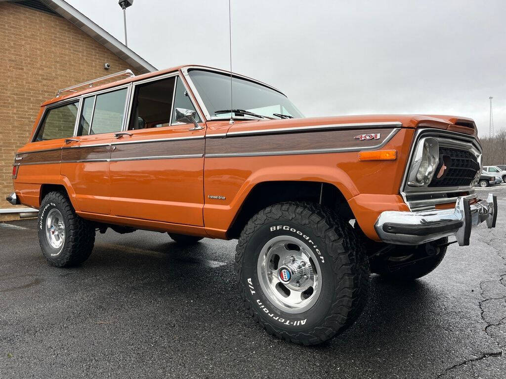 1977 Jeep Wagoneer Restored Tawney Orange 401 Waggy For Sale