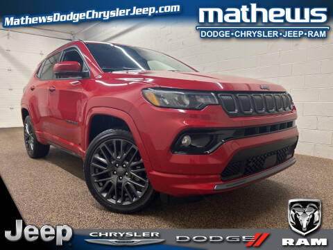 2022 Jeep Compass for sale at MATHEWS DODGE INC in Marion OH