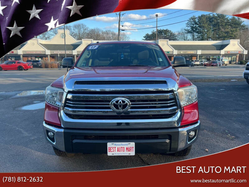 2017 Toyota Tundra for sale at Best Auto Mart in Weymouth MA