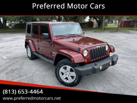 2007 Jeep Wrangler Unlimited for sale at Preferred Motor Cars in Valrico FL