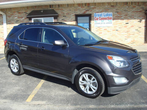 2016 Chevrolet Equinox for sale at Great Lakes Car Connection in Metamora MI