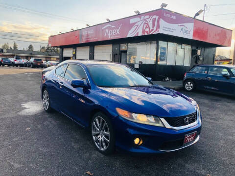 2013 Honda Accord for sale at Apex Motors Lakewood LLC in Lakewood WA