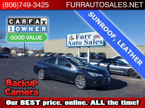 2017 Toyota Camry Hybrid for sale at FURR AUTO SALES in Lubbock TX