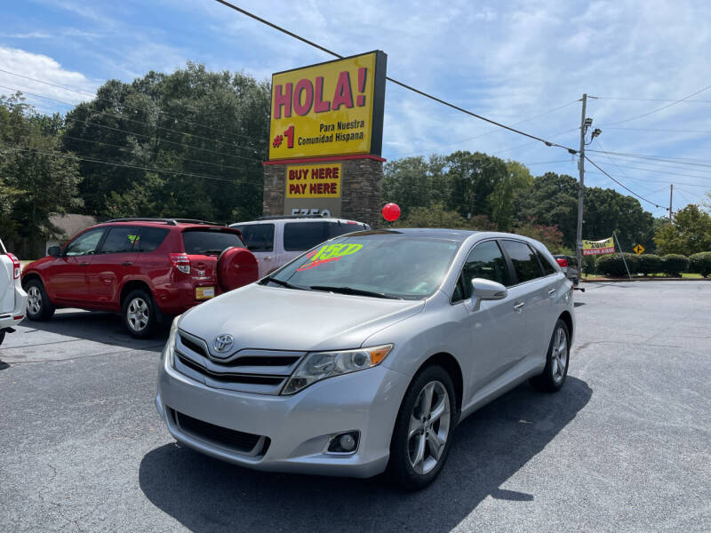 2013 Toyota Venza for sale at NO FULL COVERAGE AUTO SALES LLC in Austell GA