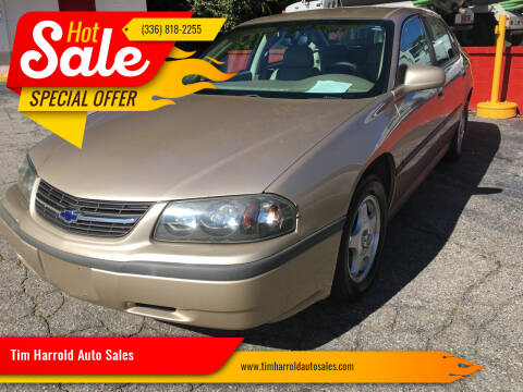 2004 Chevrolet Impala for sale at Tim Harrold Auto Sales in Wilkesboro NC