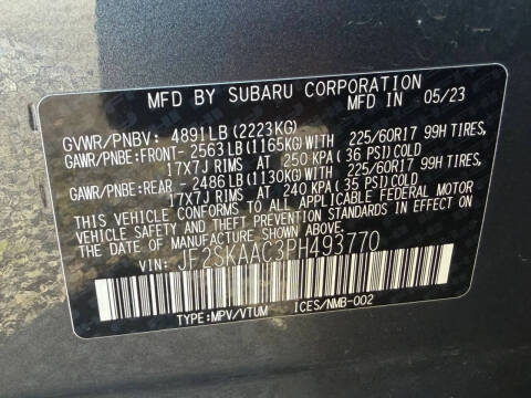 2023 Subaru Forester