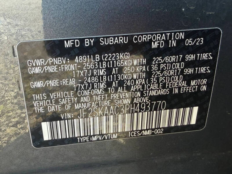 2023 Subaru Forester