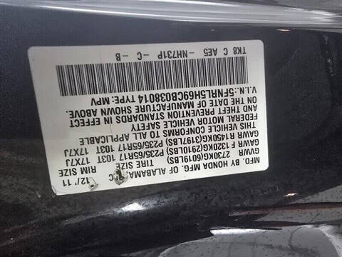 2012 Honda Odyssey EX-L