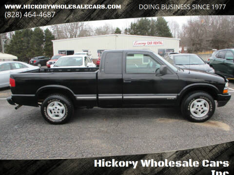 2001 Chevrolet S-10 for sale at Hickory Wholesale Cars Inc in Newton NC