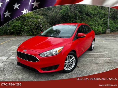 2015 Ford Focus for sale at Selective Cars & Trucks in Woodstock GA
