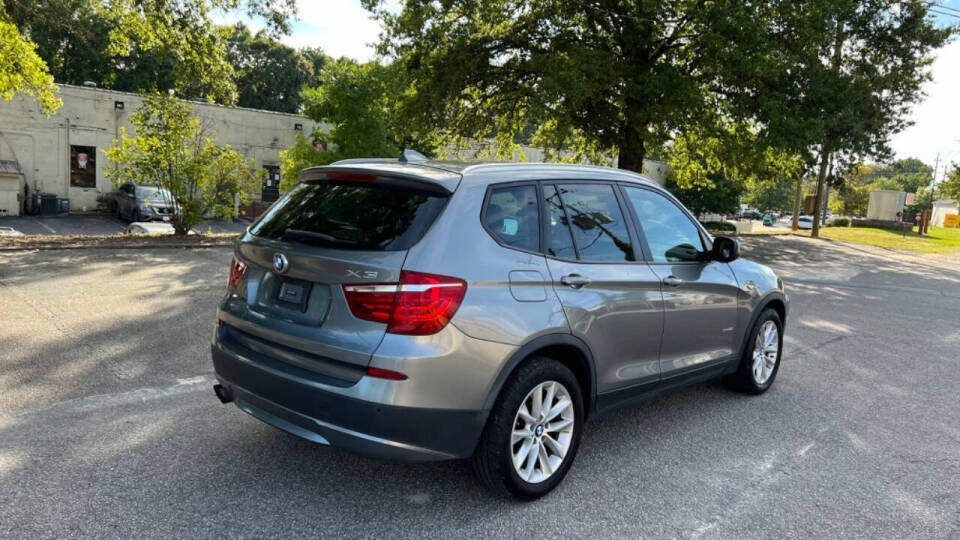 2013 BMW X3 for sale at East Auto Sales LLC in Raleigh, NC