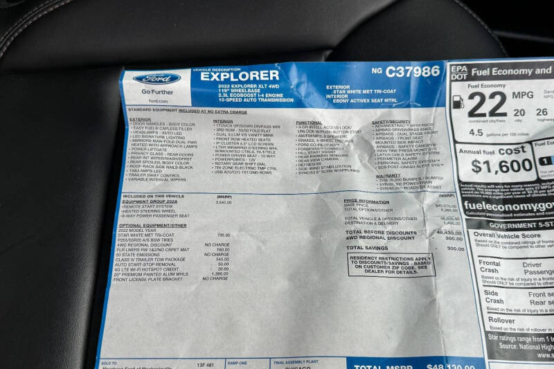 2022 Ford Explorer XLT
