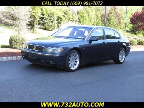 2003 BMW 7 Series for sale at Absolute Auto Solutions in Hamilton NJ