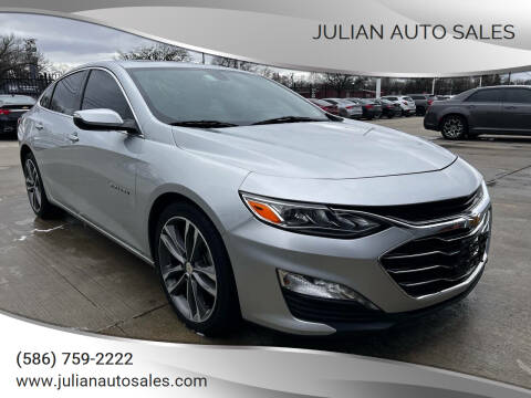 2020 Chevrolet Malibu for sale at Julian Auto Sales in Warren MI
