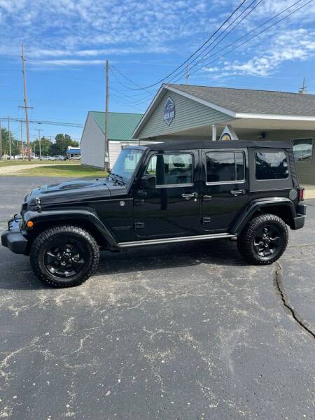 2015 Jeep Wrangler Unlimited for sale at Austin Auto in Coldwater MI