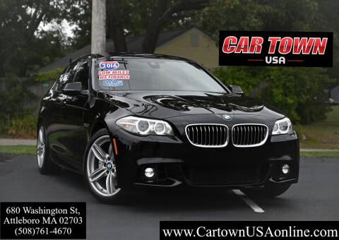 2016 BMW 5 Series for sale at Car Town USA in Attleboro MA