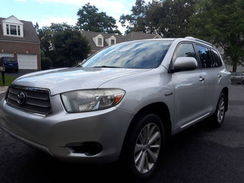 2008 Toyota Highlander Hybrid for sale at M & M Auto Brokers in Chantilly VA