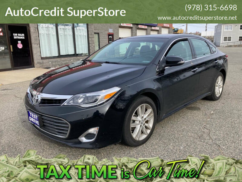 2015 Toyota Avalon for sale at AutoCredit SuperStore in Lowell MA