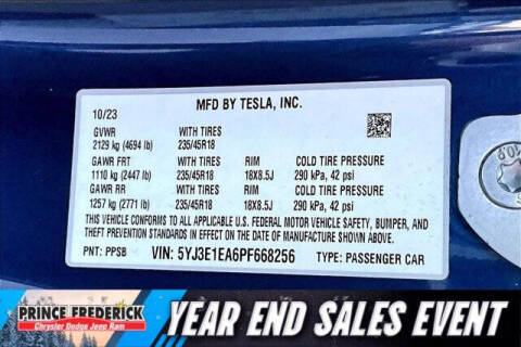 2023 Tesla Model 3