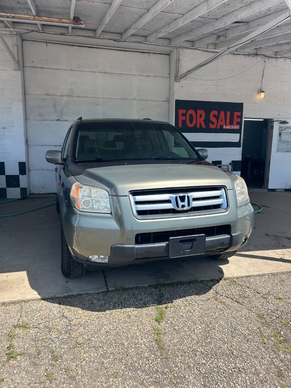 Dk. Green 2007 Honda Pilot EX-L EX-L 4dr SUV 4WD 1