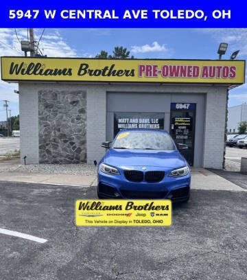 2015 BMW 2 Series for sale at Williams Brothers Pre-Owned Monroe in Monroe MI