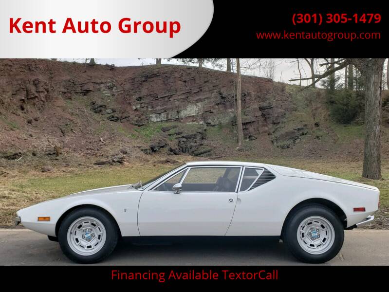 1971 De Tomaso Pantera for sale at Kent Auto Group in Woodsboro MD