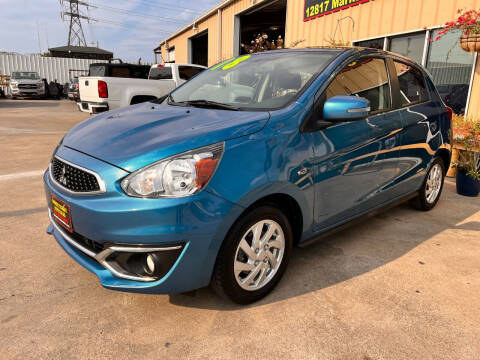 2018 Mitsubishi Mirage for sale at Market Street Auto Sales INC in Houston TX