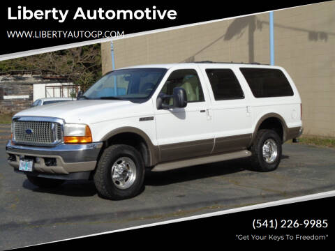 2001 Ford Excursion for sale at Liberty Automotive in Grants Pass OR
