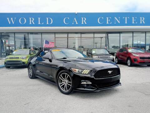 2016 Ford Mustang for sale at WORLD CAR CENTER & FINANCING LLC in Kissimmee FL