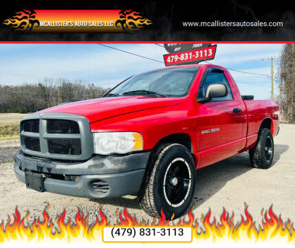 2005 Dodge Ram 1500 for sale at McAllister's Auto Sales LLC in Van Buren AR