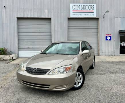 2004 Toyota Camry for sale at CTN MOTORS in Houston TX
