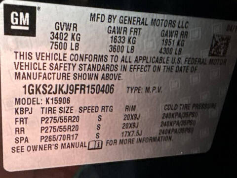 2015 GMC Yukon XL Denali