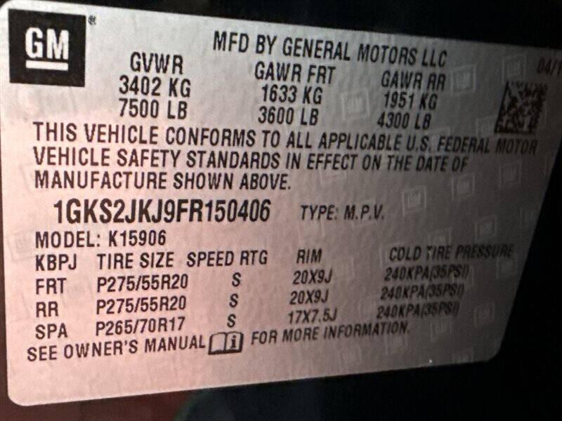 2015 GMC Yukon XL Denali