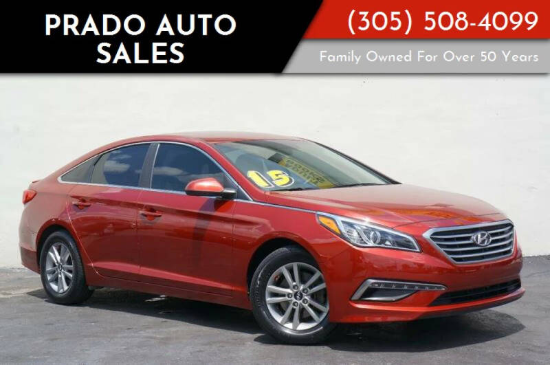 2015 Hyundai Sonata for sale at Prado Auto Sales in Miami FL