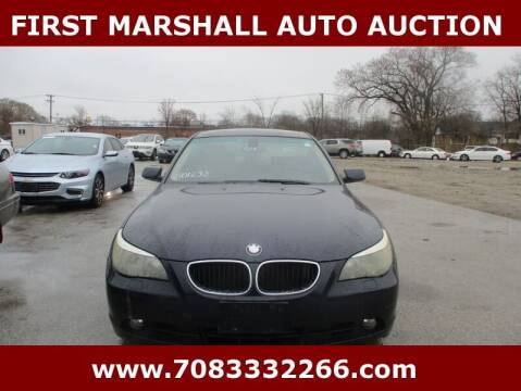 2004 BMW 5 Series for sale at First Marshall Auto Auction in Harvey IL