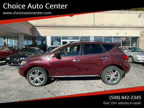 2010 Nissan Murano for sale at Choice Auto Center in Shrewsbury MA
