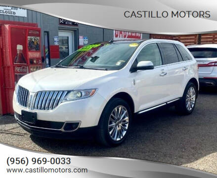 2011 Lincoln MKX for sale at CASTILLO MOTORS in Weslaco TX