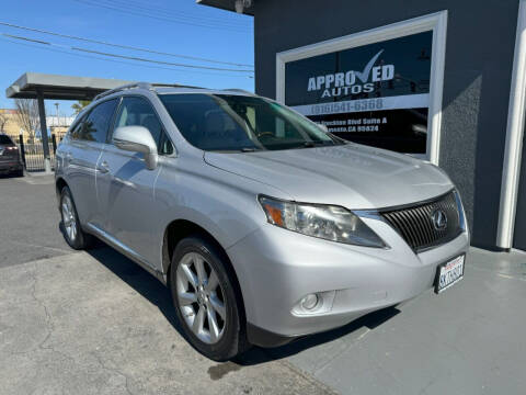2011 Lexus RX 350 for sale at Approved Autos in Sacramento CA