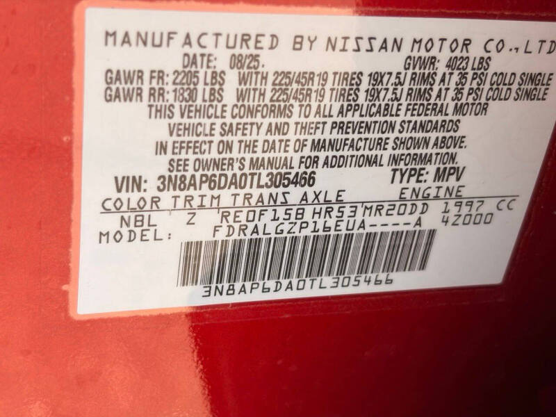 2026 Nissan Kicks SR