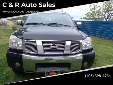 2006 Nissan Titan for sale at C & R Auto Sales in Bowlegs OK