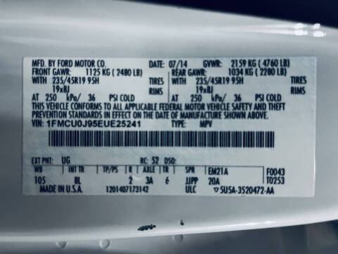 2014 Ford Escape Titanium