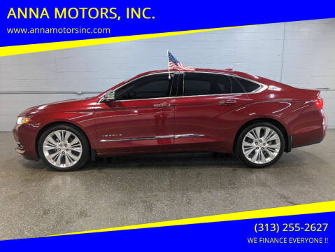 2018 Chevrolet Impala for sale at ANNA MOTORS, INC. in Detroit MI