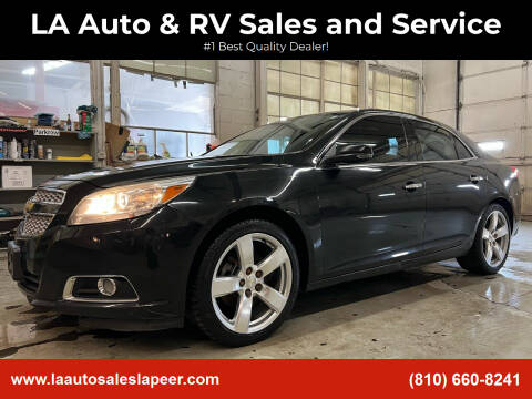 2013 Chevrolet Malibu for sale at LA Auto & RV Sales and Service in Lapeer MI