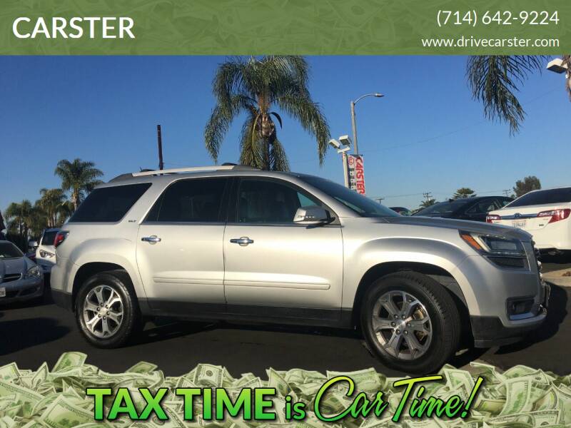 2013 GMC Acadia for sale at CARSTER in Huntington Beach CA