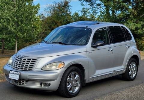 2003 Chrysler PT Cruiser for sale at CLEAR CHOICE AUTOMOTIVE in Milwaukie OR