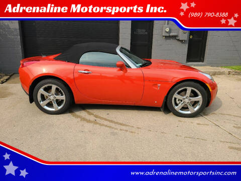 2008 Pontiac Solstice for sale at Adrenaline Motorsports Inc. in Saginaw MI