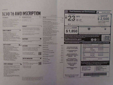 2018 Volvo XC90 T6 Inscription