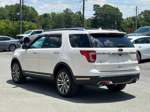 2018 Ford Explorer Platinum