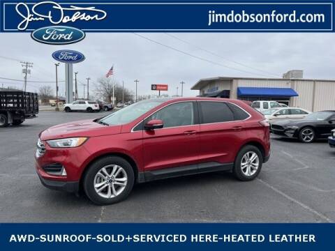 2020 Ford Edge for sale at Jim Dobson Ford in Winamac IN